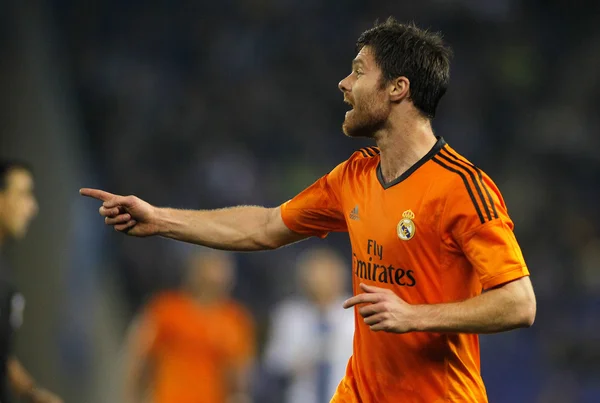 Xabi Alonso del Real Madrid — Foto Stock