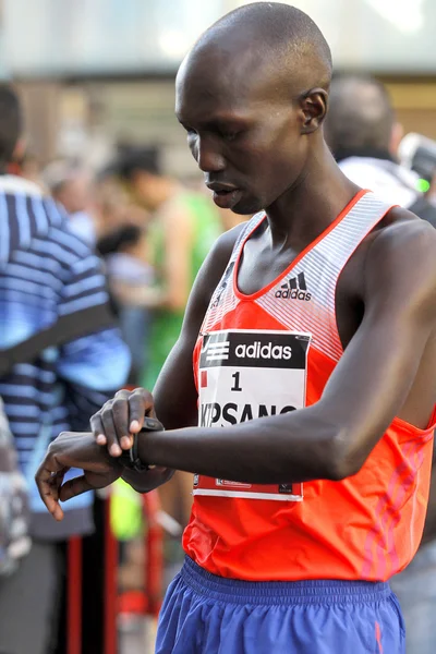 Atleta keniano Wilson Kipsang —  Fotos de Stock