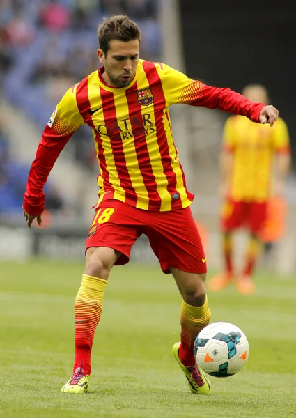 Jordi Alba del FC Barcelona —  Fotos de Stock