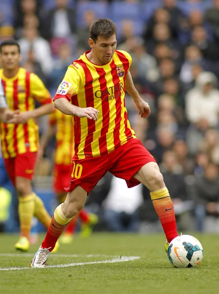 Leo messi van fc barcelona — Stockfoto