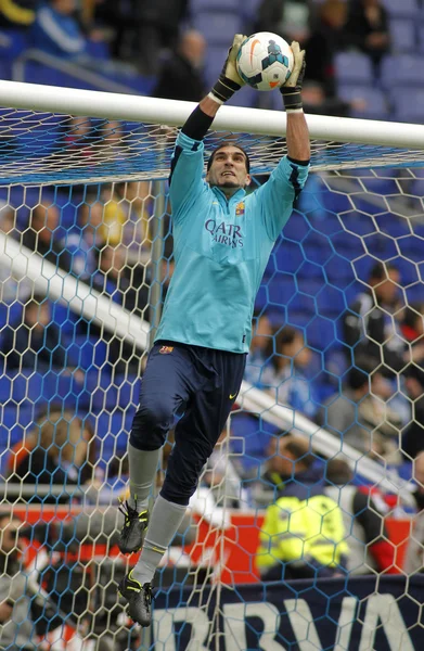 Jose manuel pinto i fc barcelona — Stockfoto