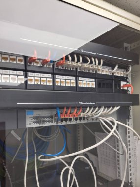 sunucu raf kümesi bir veri merkezi