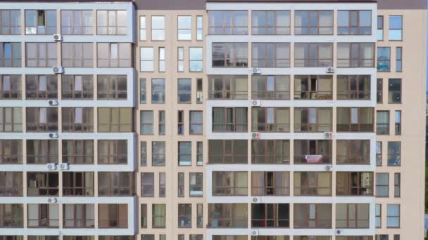 Geometría urbana de Luxury Apartment House. — Vídeo de stock