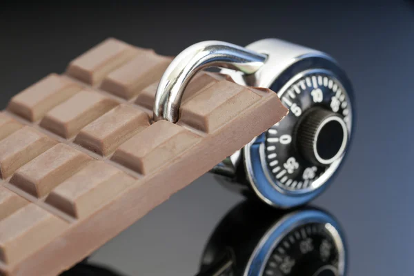 Lock up your Chocolate — Stock Photo, Image