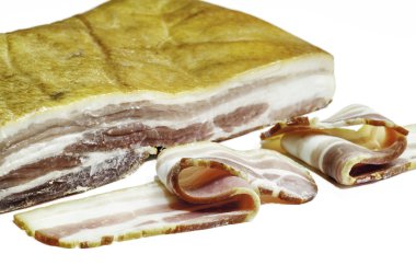 çizgili domuz pastırması