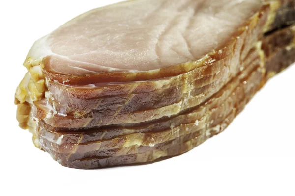 Stack di fette di pancetta — Foto Stock