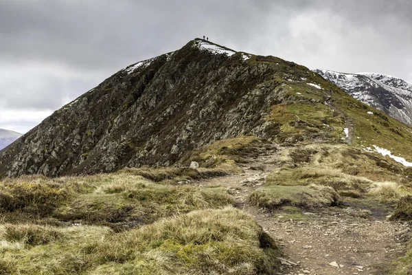 Berg toppmötet — Stockfoto