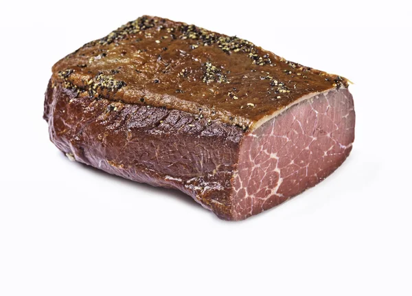 Uitgeharde pastrami — Stockfoto