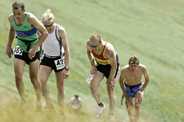 Skiddaw föll race - 2009 jenkin föll — Stockfoto