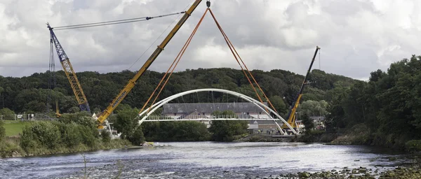 Construcción del puente Navvies —  Fotos de Stock