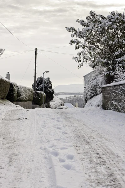 Schneeszene — Stockfoto