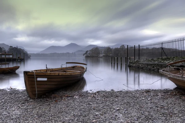 Kora reggel Derwentwater Stock Fotó