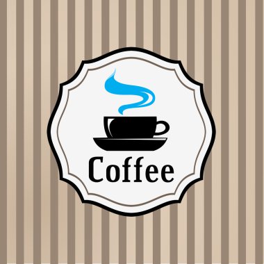 Retro vintage kahve tipografi, vintage menü şablonun arka plan