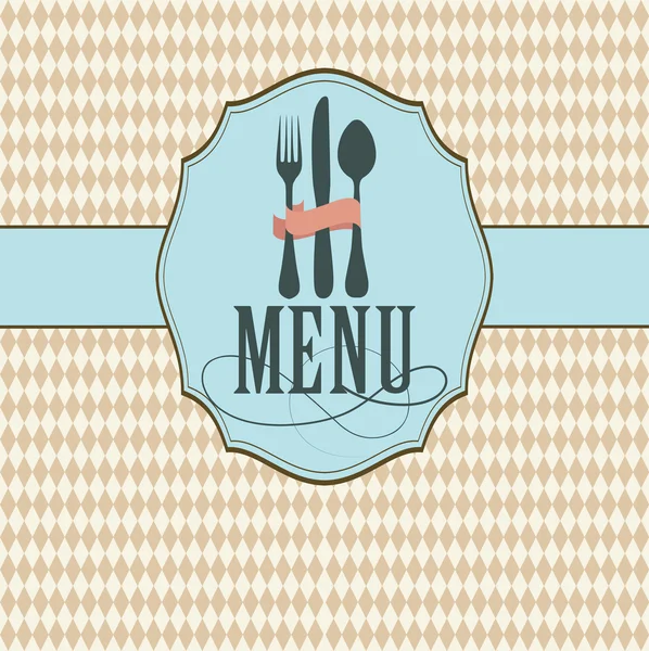 Vector. Restaurant menu design — Stock Vector