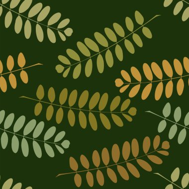 Akasya dallarında ile Seamless Modeli