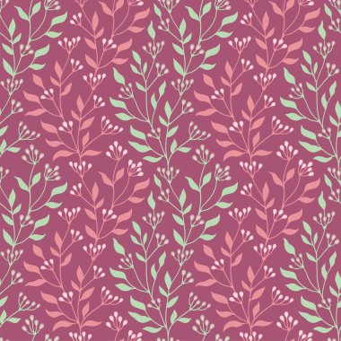 dal ve yaprak ile seamless modeli