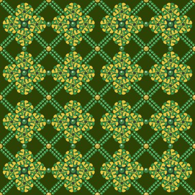 bezelye geometrik seamless modeli