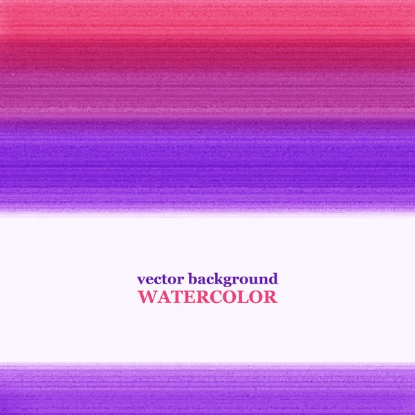 Abstract watercolor background. Vector illustration. — Stock Vector