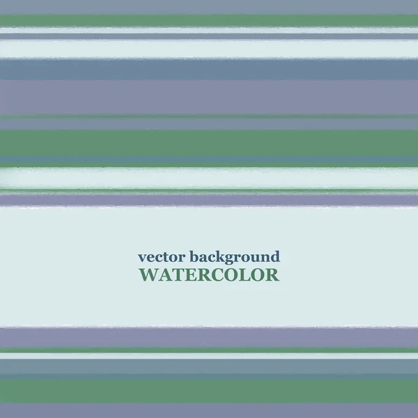 Aquarel stripe achtergrond — Stockvector