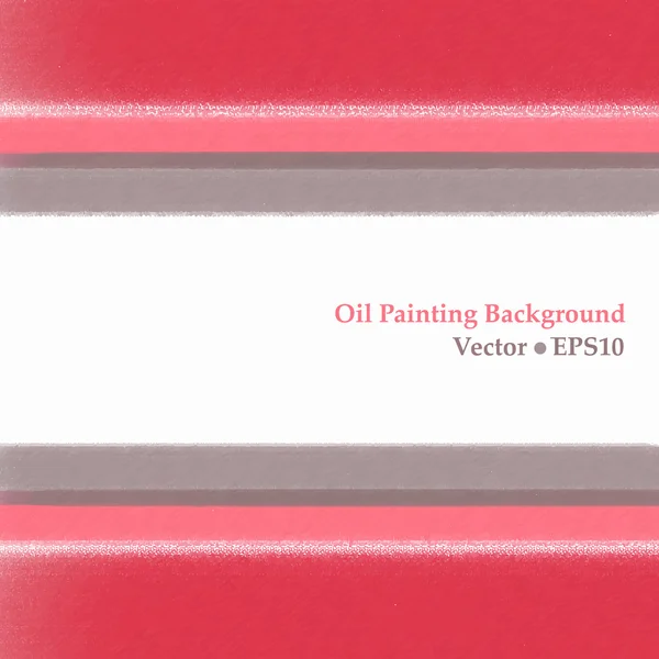 Oil painting pink vector background — Stock Vector