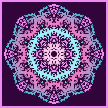 dantel çember pembe ve mavi süsleme, süsleme bardak altlığı peçete deseni