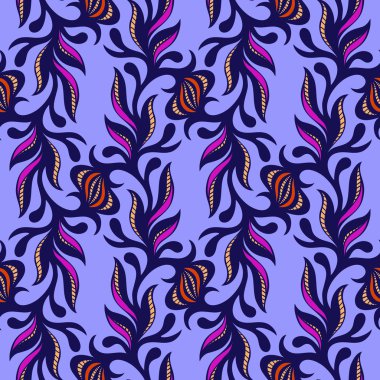 çiçek grafik seamless modeli