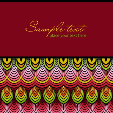 renkli dekoratif arka plan