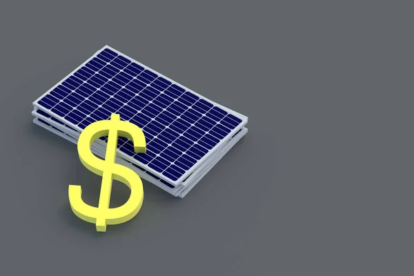 Power Plant Profitability Lending Development Green Energy Cost Clean Electricity — Foto Stock