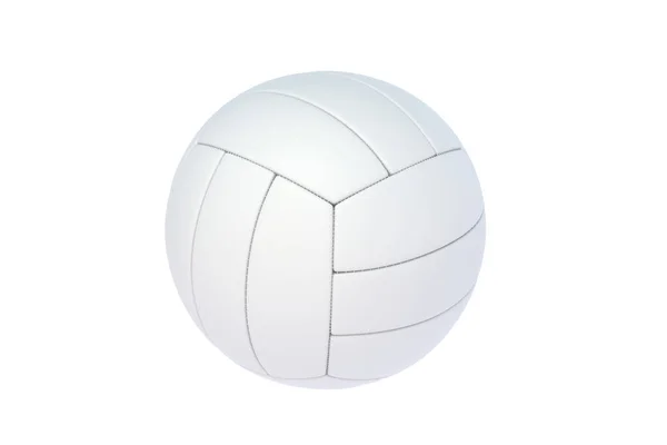 Volleyball Ball Isolated White Background Render — Stockfoto