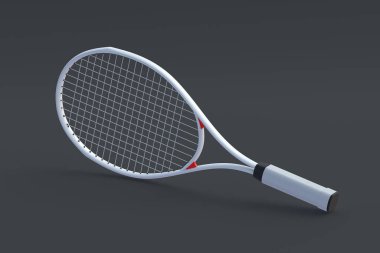 Tenis raketi. Spor malzemesi. Uluslararası turnuva. Boş zaman oyunu. En sevdiğim hobi. 3d hazırlayıcı