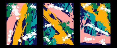 Çağdaş bir modern tasarım broşürü, poster, afiş, davetiye, broşür veya benzeri şeyler..