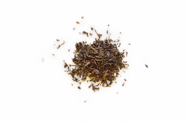 Isolated Beverage Dry Tea Leaves Selective Focus Good Any Project — Stock Photo, Image