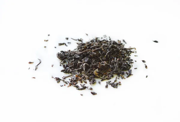 Isolated Beverage Dry Tea Leaves Selective Focus Good Any Project — Foto Stock