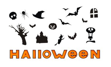 siluet. Cadılar Bayramı