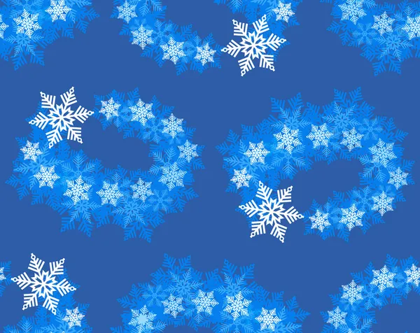 Textura se convierten en nieve — Vector de stock