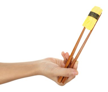 suşi örnekleyici tamago
