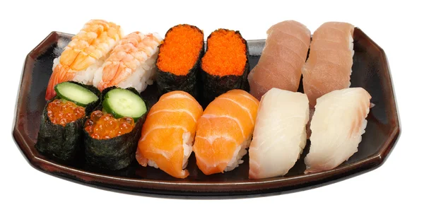 Smakelijke set sushi — Stockfoto