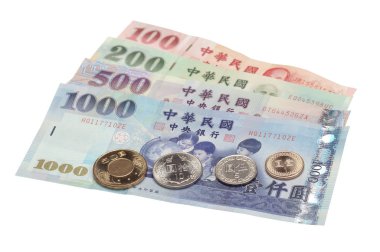 Taiwanese Currency clipart