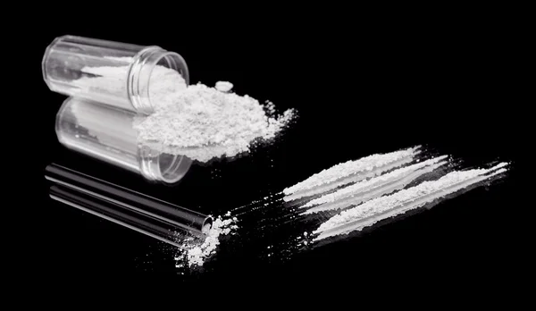 Kecanduan Kokain — Stok Foto