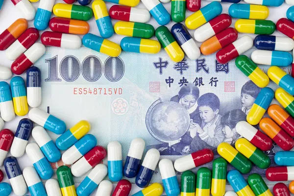 Medicina e denaro — Foto Stock