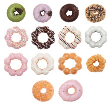 bir sürü donut