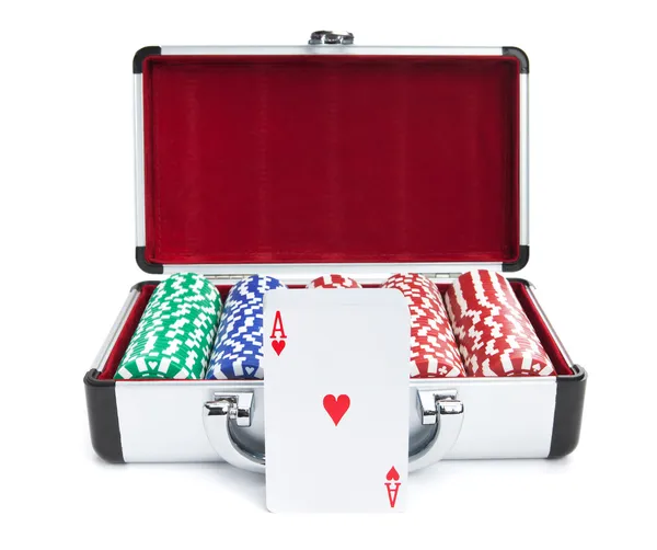 Pojďme hrát některé Poker — Stock fotografie