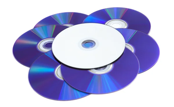 DVD kész címkével kell ellátni — Stock Fotó