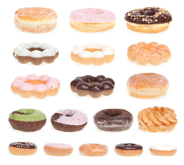 Menu donut — Fotografia de Stock