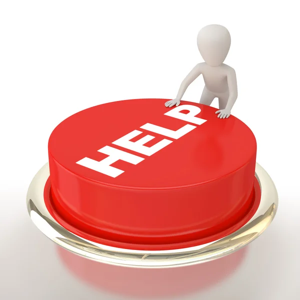 Help button! — Stock Photo, Image