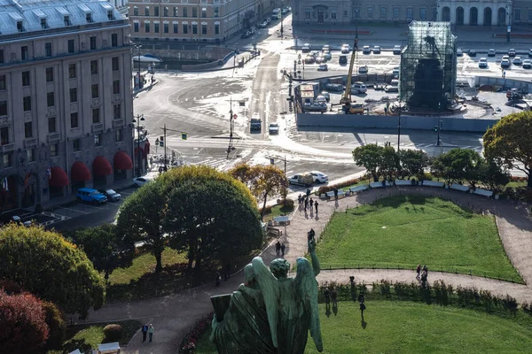 サンクトペテルブルク ロシア 2021年10月3日 パノラマ 街の眺め — ストック写真