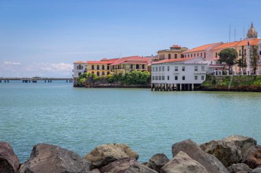 Panoramic View of the Ministerio de la Presidencia, Palacio de Las Garzas, residencia Presidential Palace for the Panama President