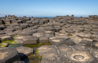 Detailed exposure done in Giant's Causeway UNESCO World Heritage Site, this an area of about 40,000 interlocking hexagonal basalt columns, the result of an ancient volcanic fissure eruption. It is located in County Antrim on the north coast of Northe