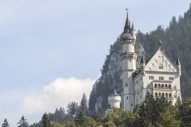 Almanya, Bavyera 'daki Neuschwanstein Şatosu