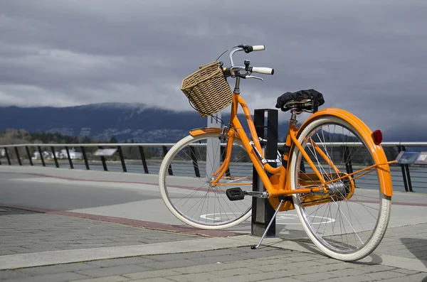 도시 자전거 스톡 사진